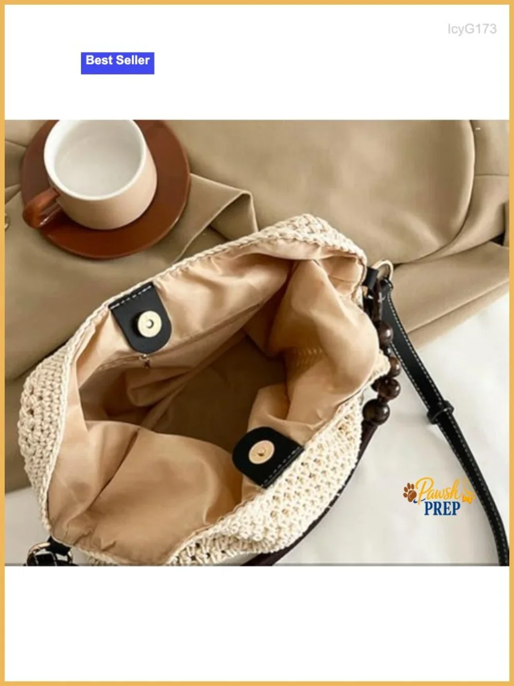Bohemian Macrame Beach Bag Women Shoulder Tote Hobo Crossbody Summer Travel
